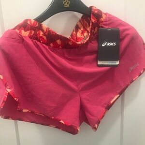 ASICS Women’s Shorts Size M Pink/ Multicolor